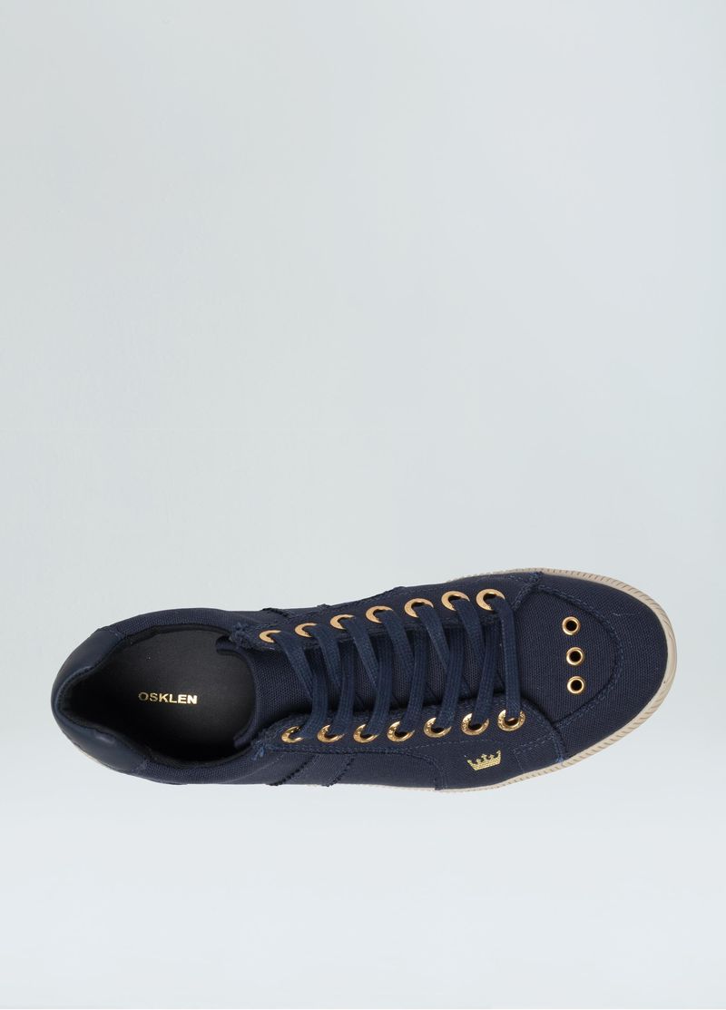TENIS RIVA LONA LISA FEM LATERAL