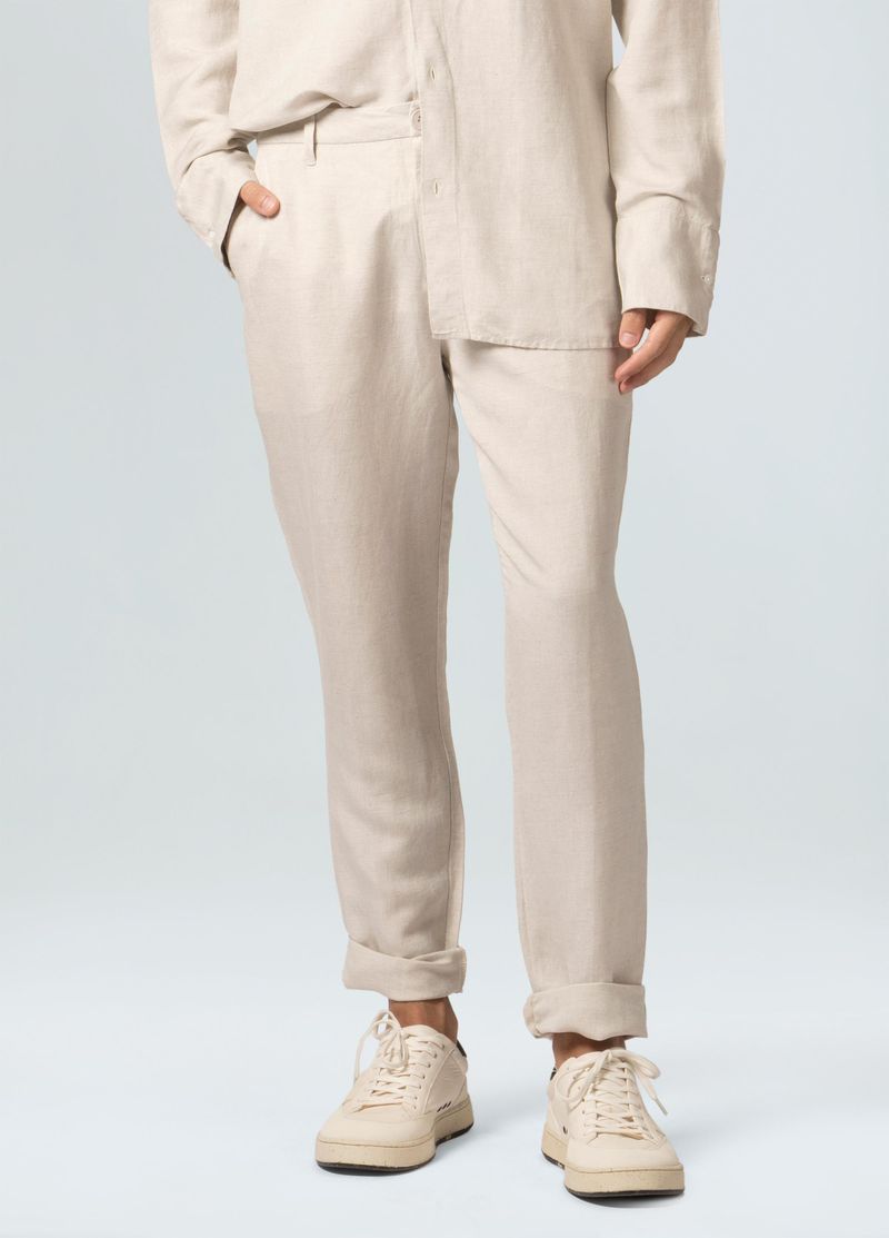 CALCA ALFAIATARIA FUID LINEN