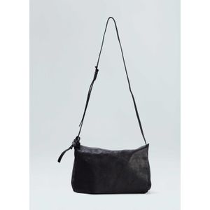 Leather crossbody e-basics bag