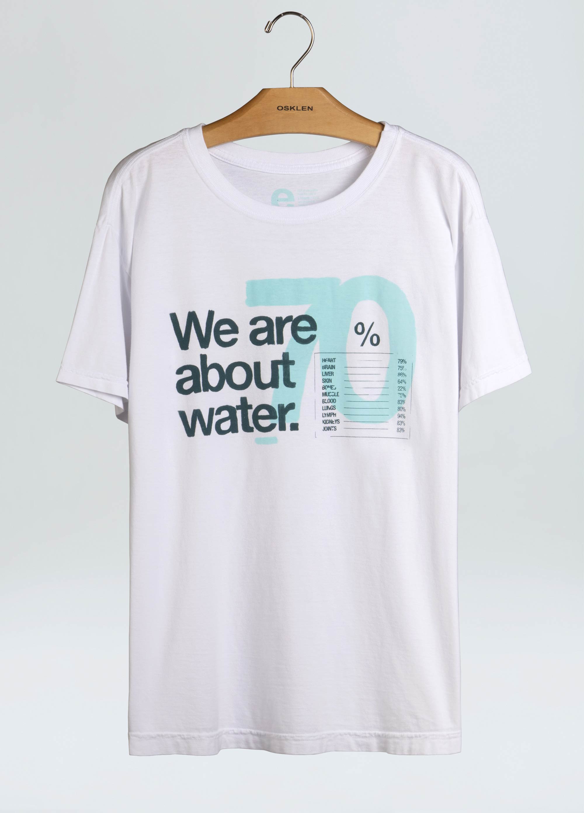 T-shirt stone 70 water