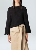 blusa fem knit graphic