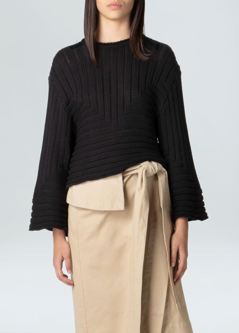blusa fem knit graphic