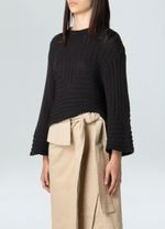 blusa fem knit graphic