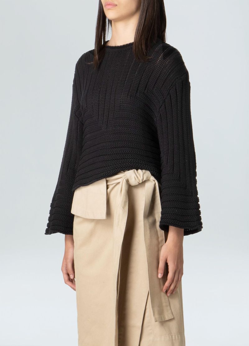 blusa fem knit graphic