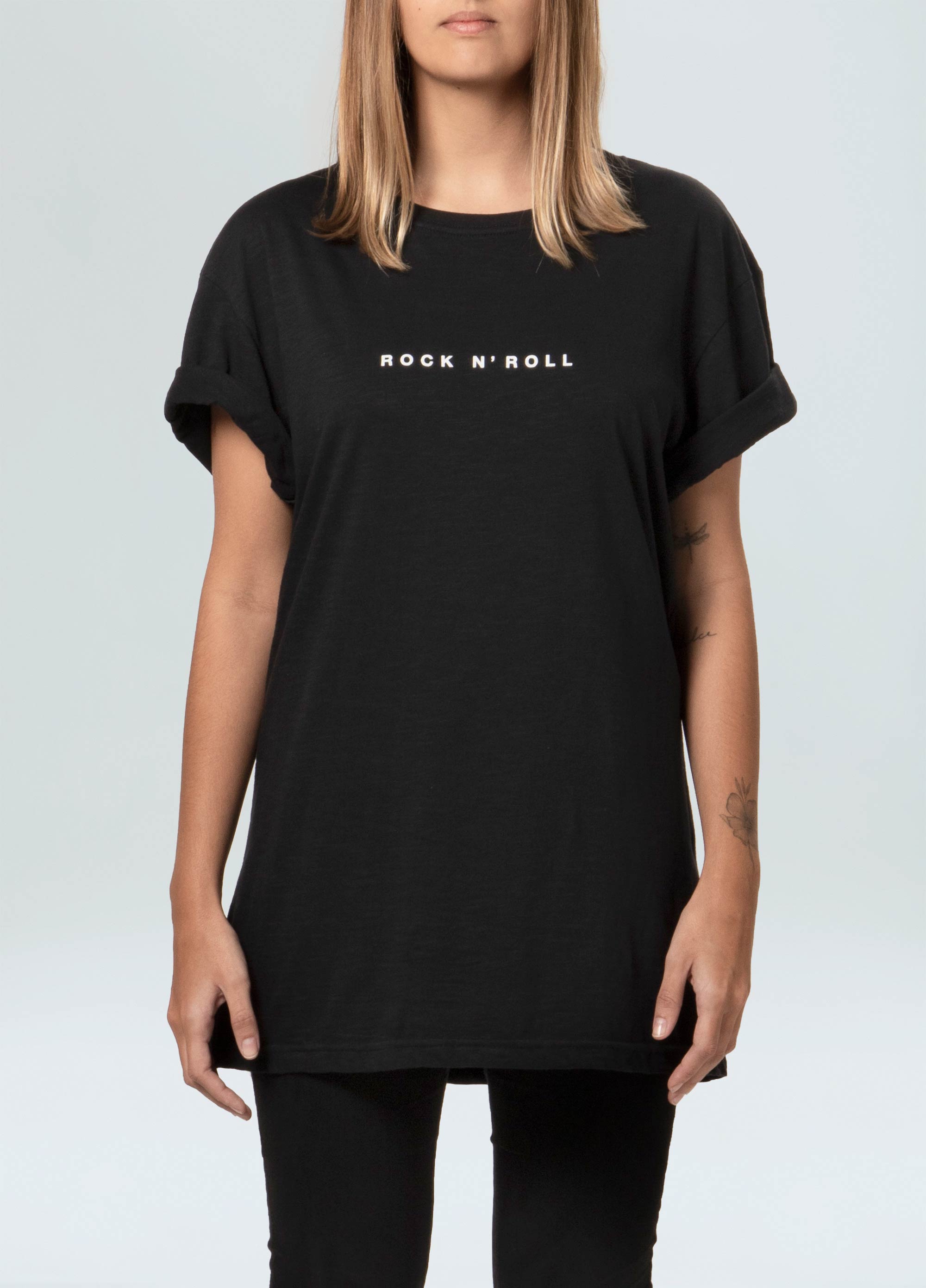 T-shirt organic rough rock n roll
