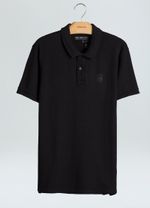 POLO PIQUET SHARP MINI BRASAO EMBOSSED