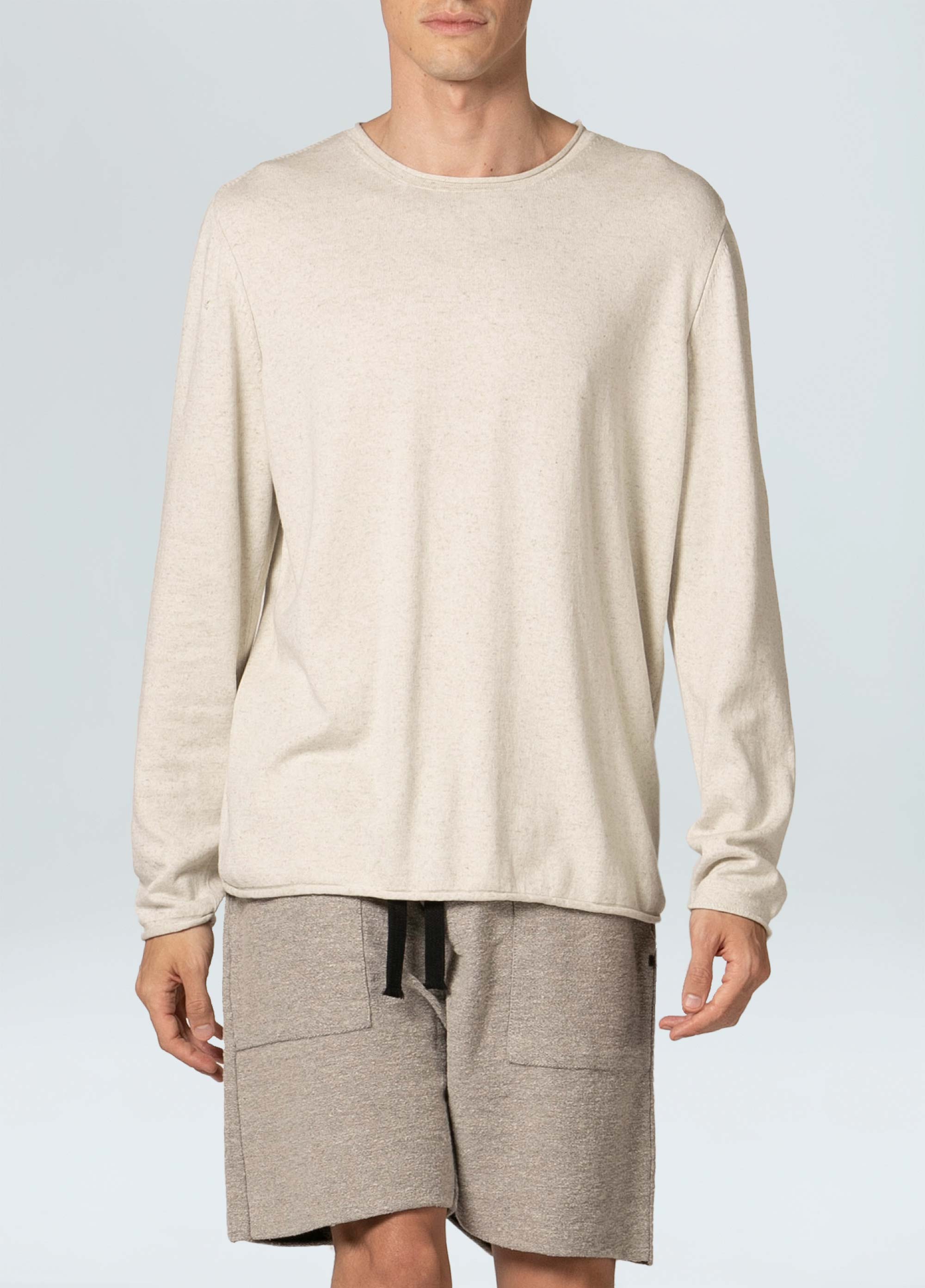 Tricot basic cotton linen