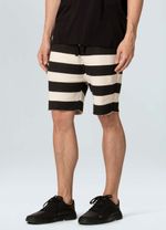 BERMUDA CASUAL MASC LISTRADA MOLETOM