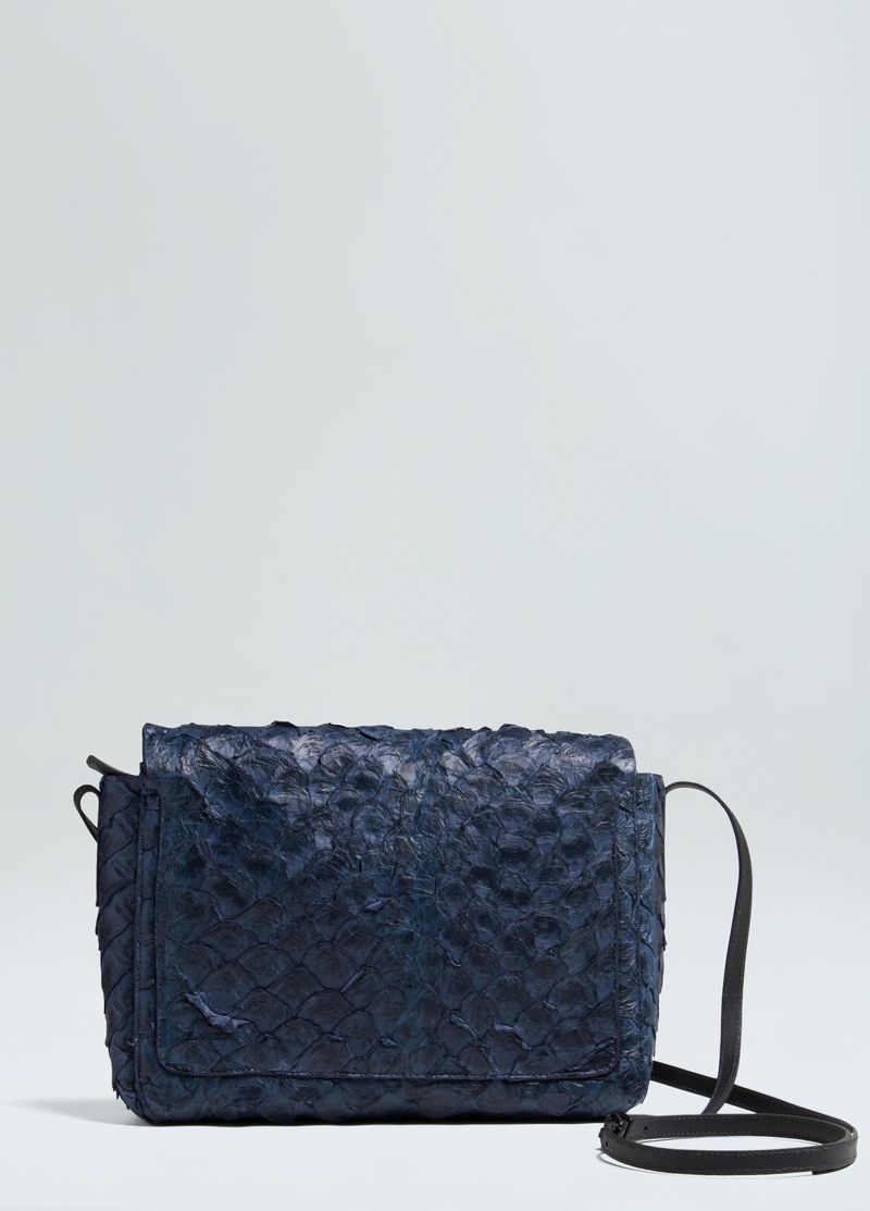 PIRARUCU FLAP SHOULDER BAG