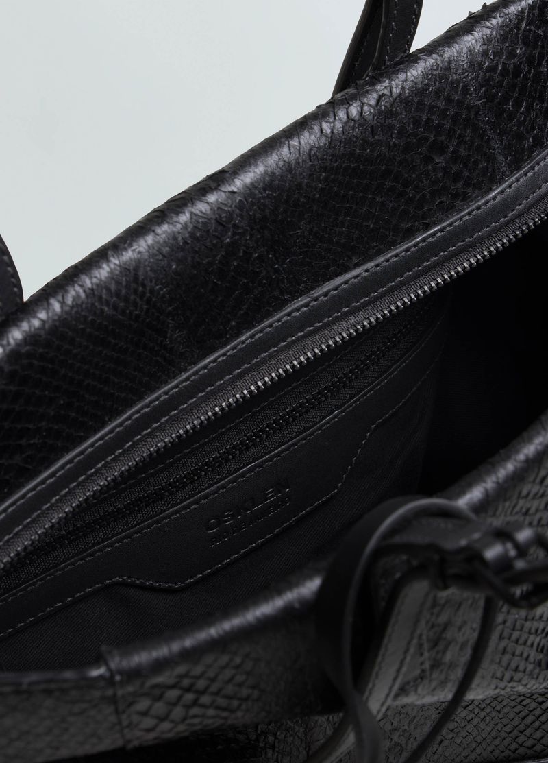SUMAUMA SALMON MINI TOTE DETALHE