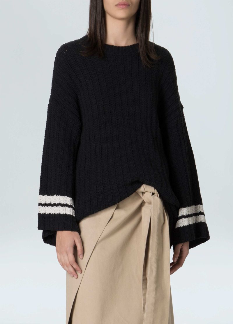 blusa fem ml stripes e fabrics