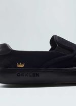 TENIS CANVAS SLIP ON BLACK SOLE MASC