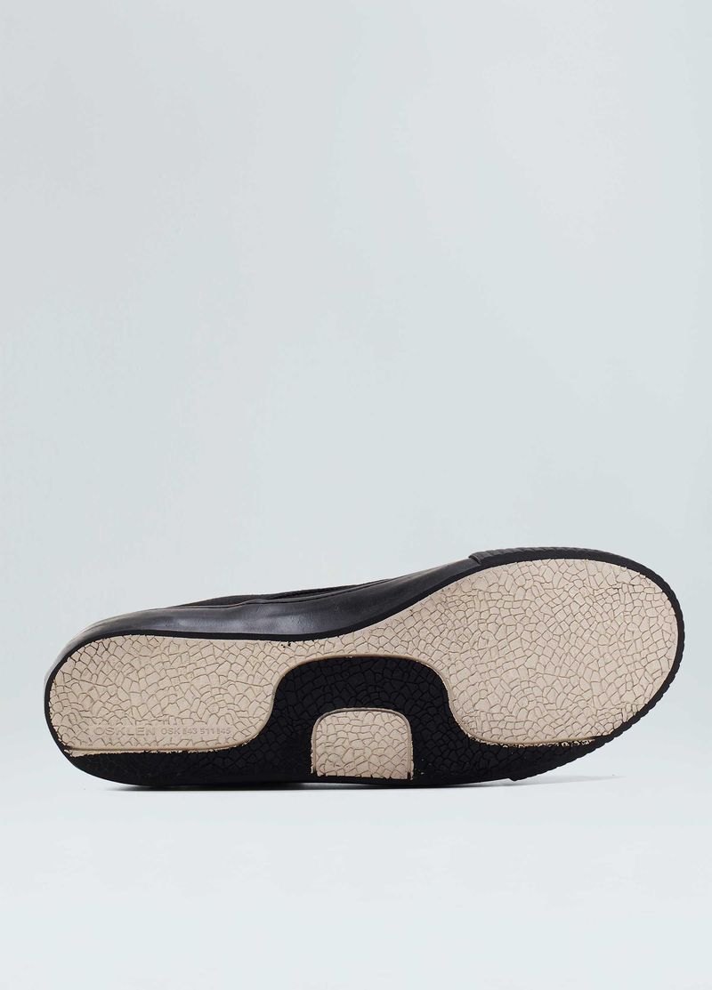 TENIS CANVAS SLIP ON BLACK SOLE MASC