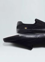 TENIS CANVAS SLIP ON BLACK SOLE MASC