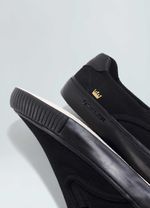 TENIS CANVAS SLIP ON BLACK SOLE MASC