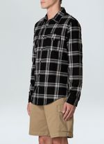 camisa flanela xadrez midnight ml