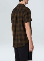camisa double plaid mc