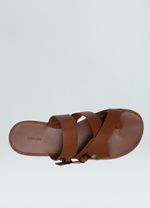 SANDALIA COURO STRAPS