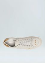 TENIS RIVA COURO PIQUET FEM