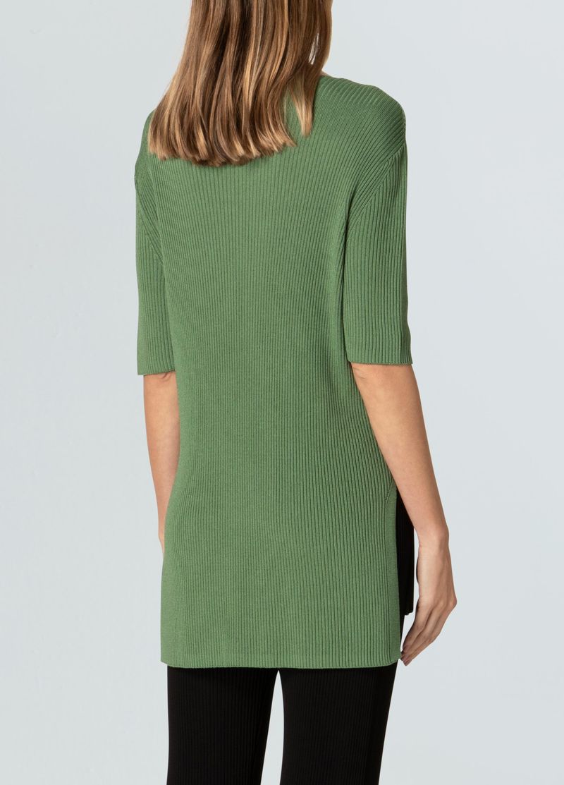 blusa mc rayon rib