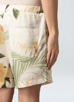 bermuda pj linen hibisco