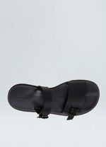 SANDALIA FLATFORM COURO SOLID