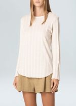 BLUSA ML RIB E BASICS