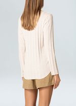 BLUSA ML RIB E BASICS