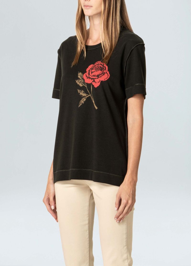 TSHIRT FEM DOUBLE ICON