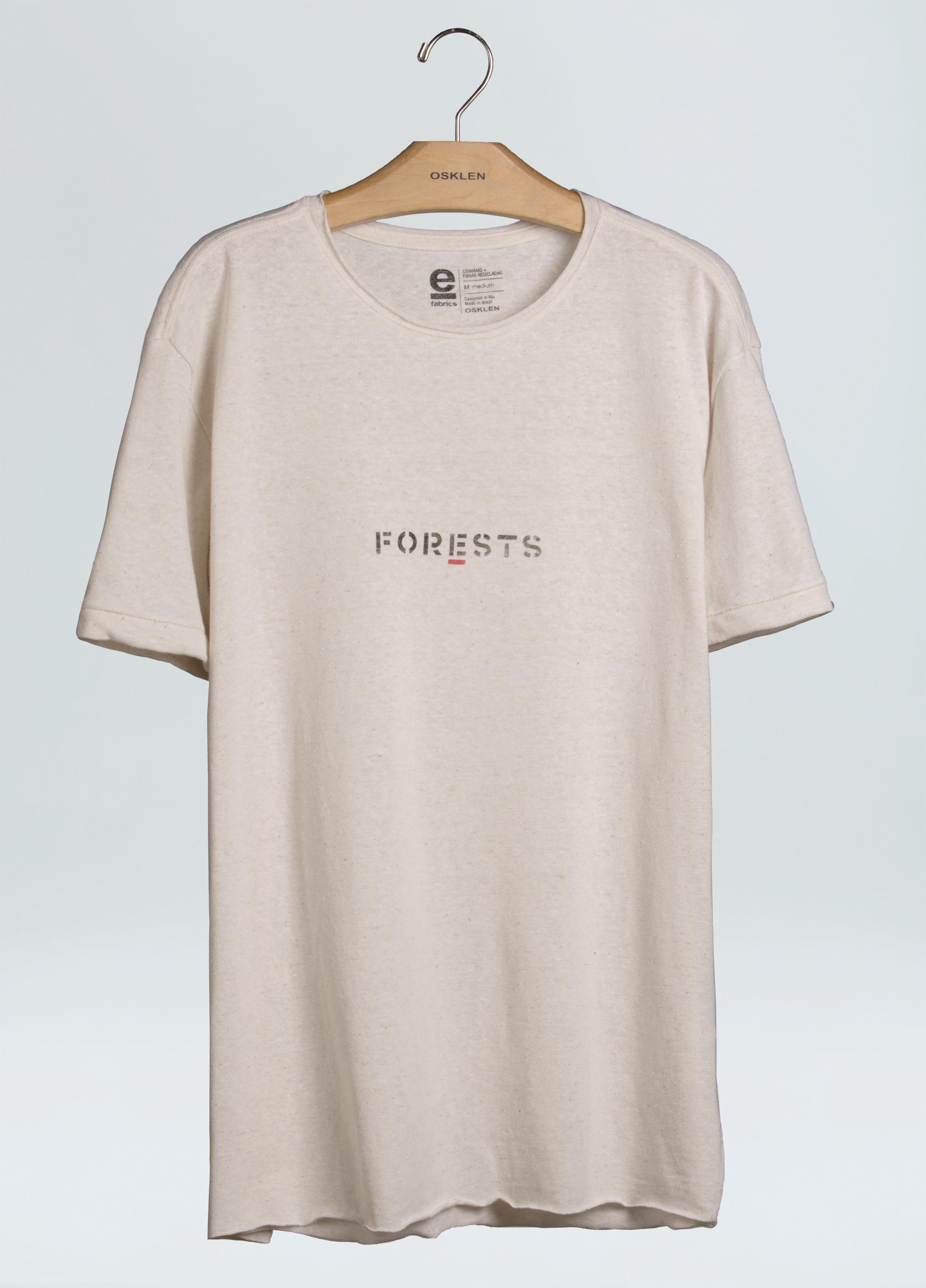 T-shirt rust Cânhamo forest