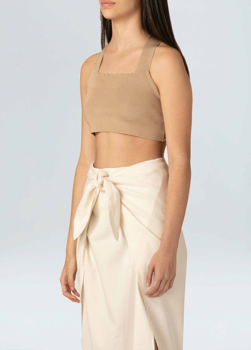 top ribbed knit