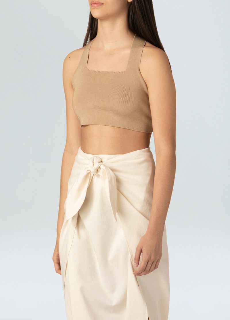 top ribbed knit