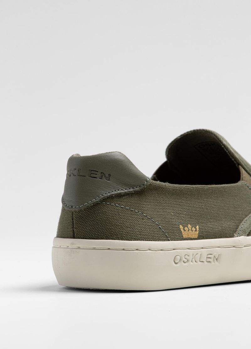 TENIS CANVAS SLIP ON MASC