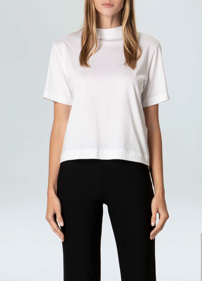 BLUSA MC GOLA SOFT TOUCH