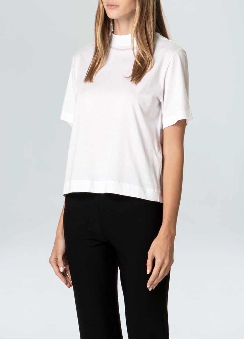 BLUSA MC GOLA SOFT TOUCH