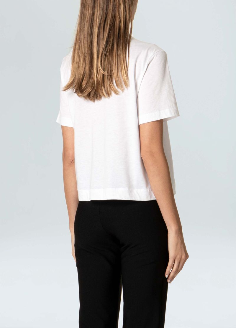 BLUSA MC GOLA SOFT TOUCH
