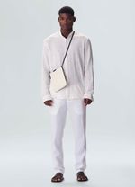 calca alfaiataria linen classic