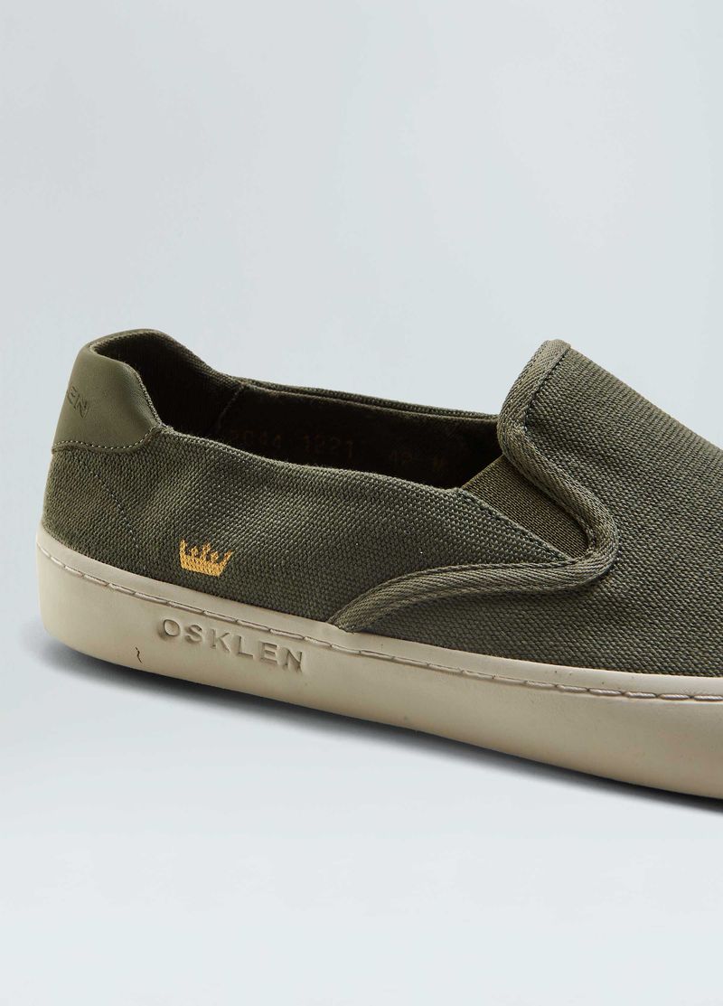 TENIS CANVAS SLIP ON MASC