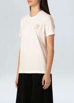 T shirt rj gold crop