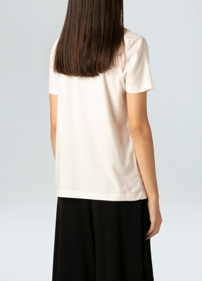 T shirt rj gold crop
