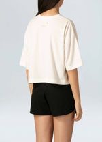 T shirt cropped abacaxi gold