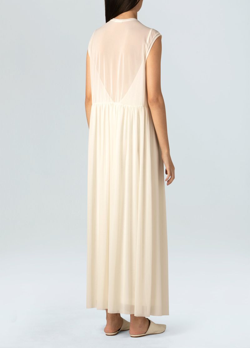VESTIDO LONG OVER TULE