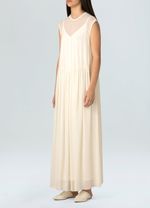 VESTIDO LONG OVER TULE