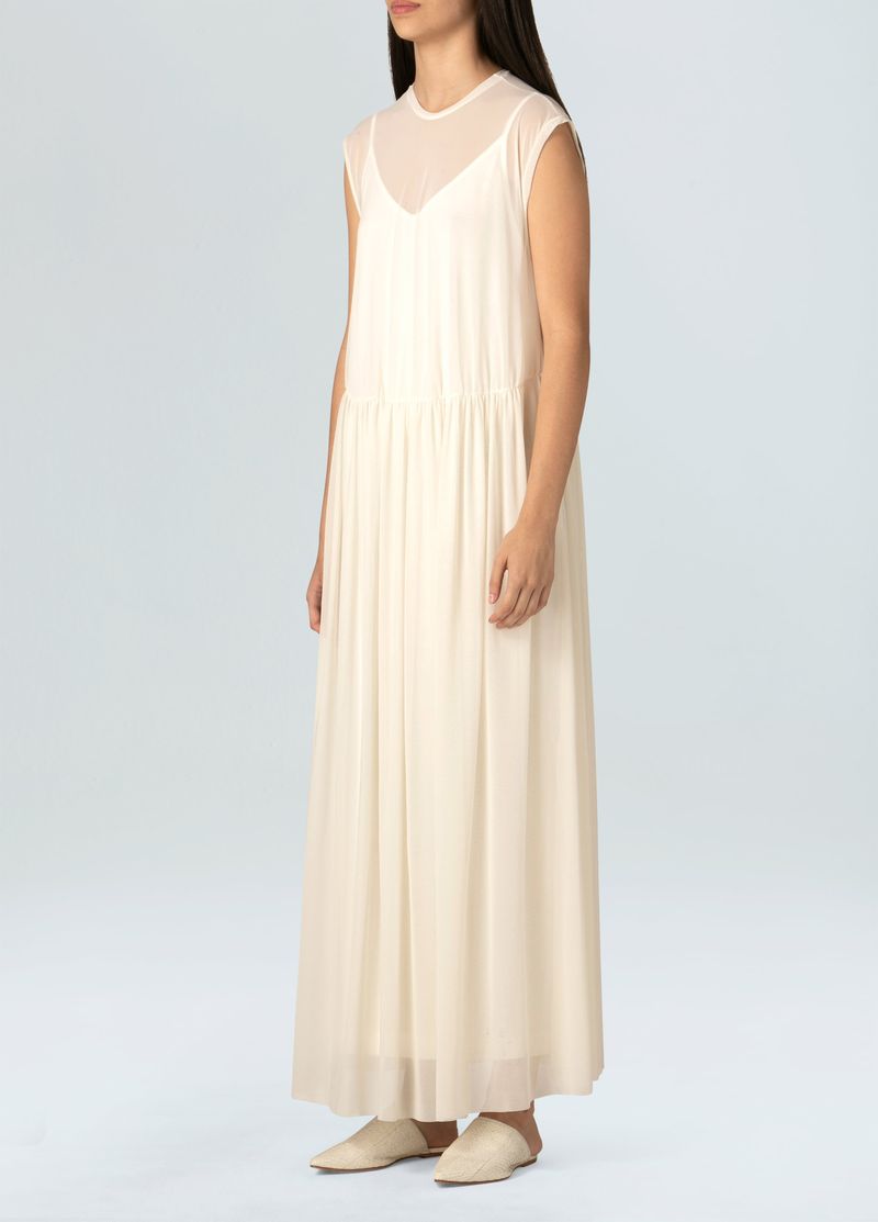 VESTIDO LONG OVER TULE