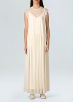 VESTIDO LONG OVER TULE