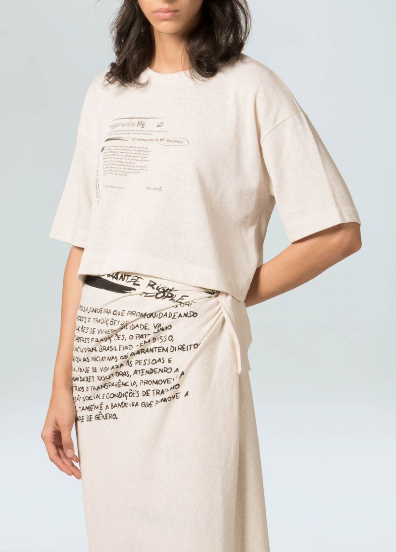 T SHIRT FEM REGENERATE LIFE ECO