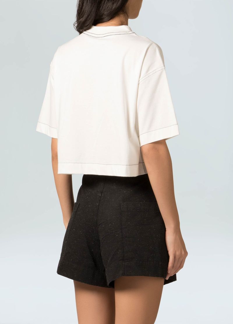 BLUSA MC DOUBLE ORGANIC