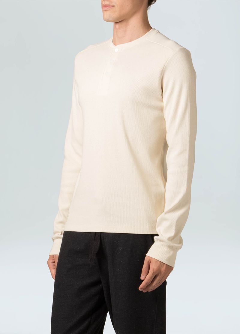 BLUSA MASC ML BOTOES CRU