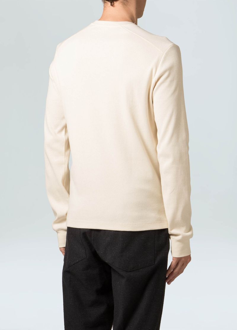 BLUSA MASC ML BOTOES CRU