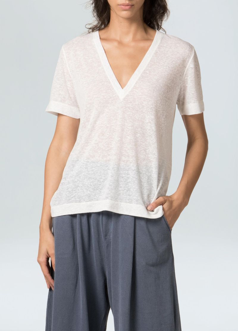 BLUSA MC DECOTE V